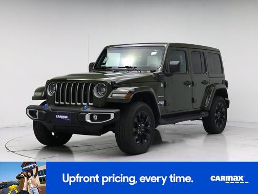 Green 2023 Jeep Wrangler 4xe Unlimited Sahara
