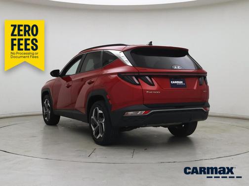 Red 2023 Hyundai TUCSON SEL
