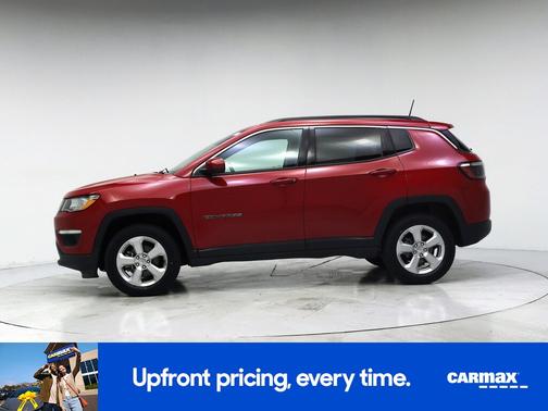 Red 2021 Jeep Compass Latitude