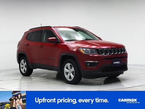 Red 2021 Jeep Compass Latitude