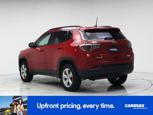 Red 2021 Jeep Compass Latitude