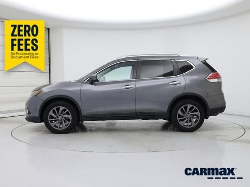 Gray 2016 Nissan Rogue SL