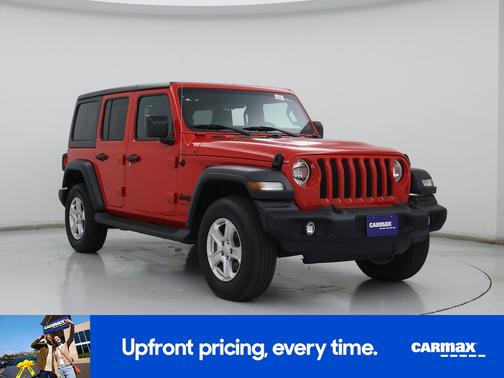 Red 2023 Jeep Wrangler Unlimited Sport S