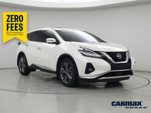 White 2021 Nissan Murano Platinum