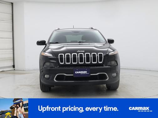 Black 2017 Jeep Cherokee Limited