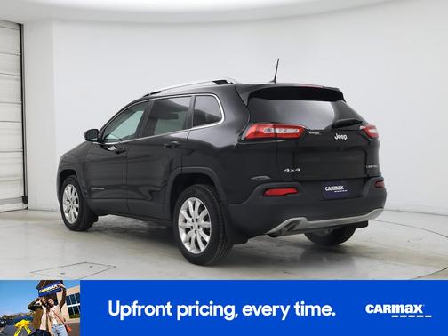 Black 2017 Jeep Cherokee Limited