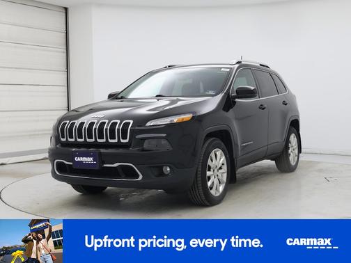 Black 2017 Jeep Cherokee Limited