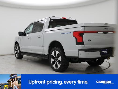 Gray 2023 Ford F-150 Lightning Platinum