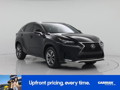 Black 2015 Lexus NX 200t