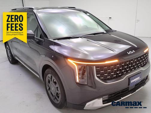 Gray 2026 Kia Carnival Hybrid SX