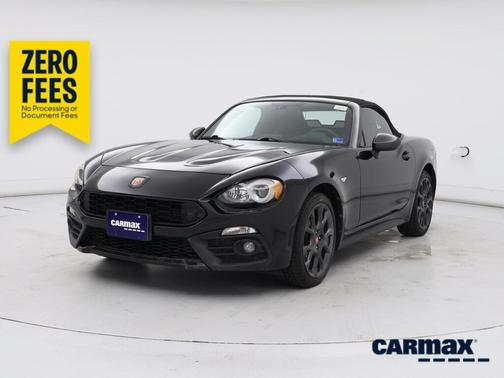 Black 2019 FIAT 124 Spider Abarth