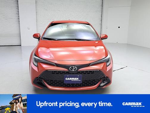 Orange 2023 Toyota Corolla Hatchback SE
