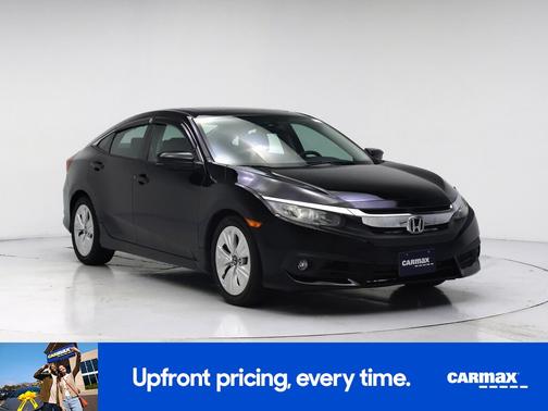 Black 2016 Honda Civic EX-T