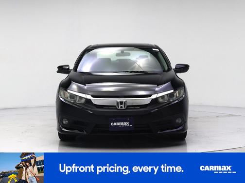 Black 2016 Honda Civic EX-T