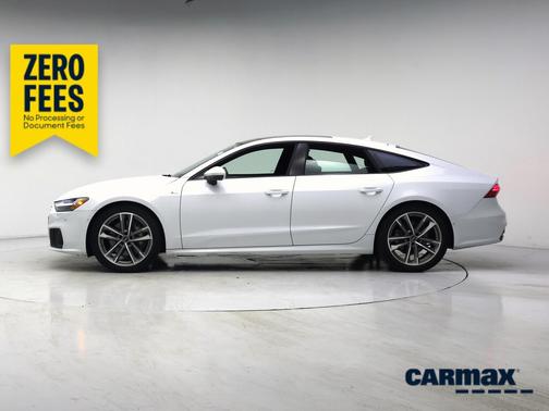 White 2023 Audi A7 Premium Plus