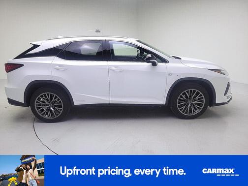 White 2022 Lexus RX 450h F-Sport