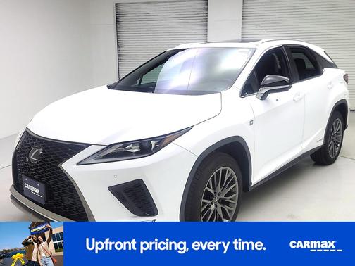 White 2022 Lexus RX 450h F-Sport