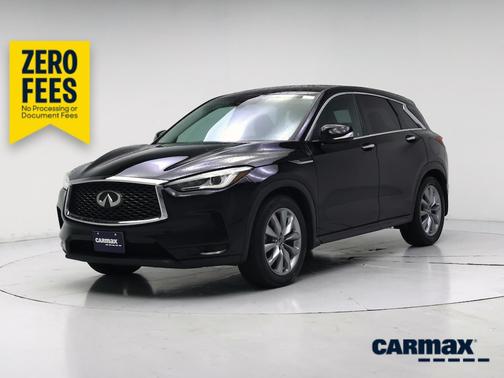 Black 2019 INFINITI QX50 Pure