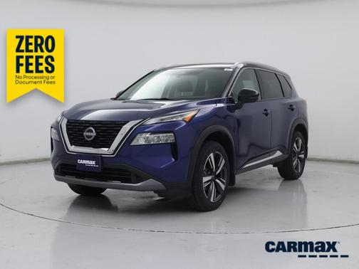 Blue 2023 Nissan Rogue SL
