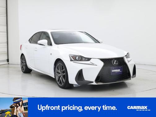 White 2017 Lexus IS 300 F-Sport