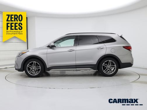 Silver 2017 Hyundai SANTA FE Limited Ultimate
