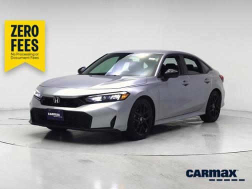 Gray 2026 Honda Civic Sport