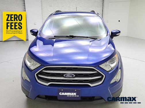 Blue 2018 Ford EcoSport SE