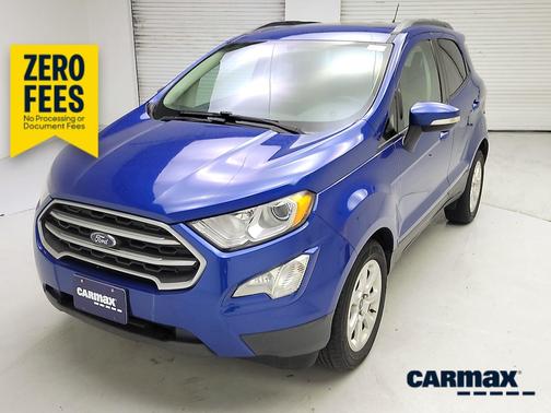 Blue 2018 Ford EcoSport SE