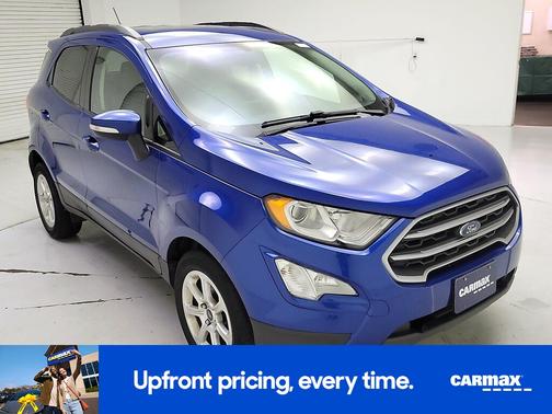 Blue 2018 Ford EcoSport SE