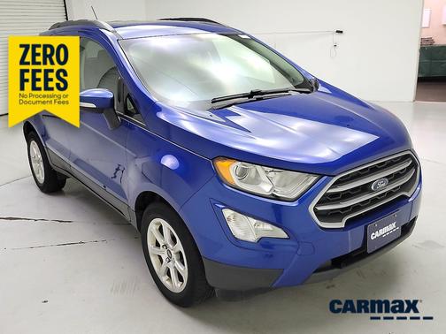 Blue 2018 Ford EcoSport SE