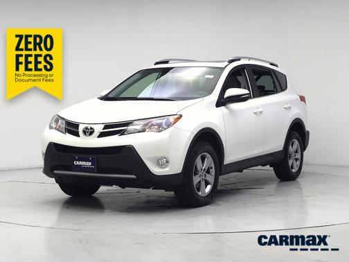 White 2015 Toyota RAV4 XLE