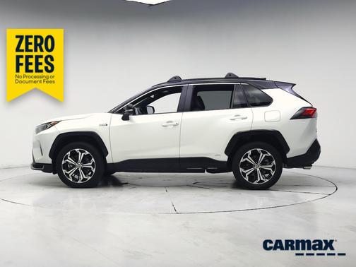 White 2021 Toyota RAV4 Prime XSE