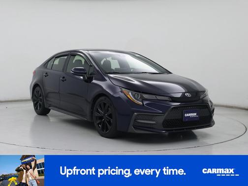 Blue 2020 Toyota Corolla SE