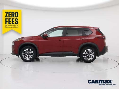 Red 2023 Nissan Rogue SV