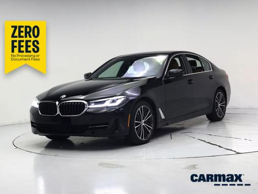 Black 2023 BMW 540 XI