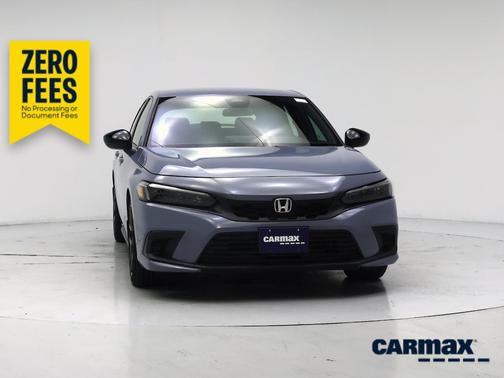 Blue 2024 Honda Civic Sport