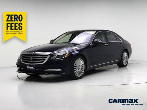Blue 2019 Mercedes-Benz S-Class