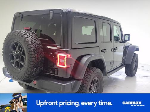 Black 2024 Jeep Wrangler 4xe Willy's