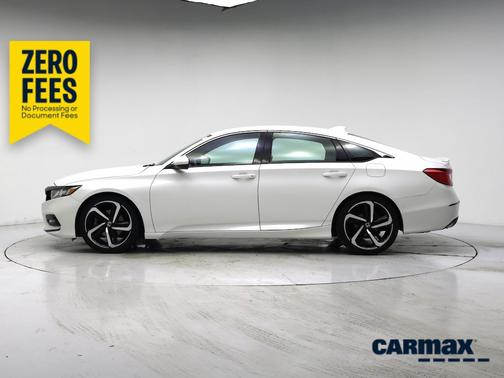 White 2020 Honda Accord Sport