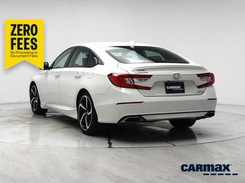 White 2020 Honda Accord Sport