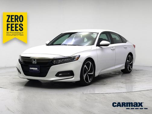 White 2020 Honda Accord Sport