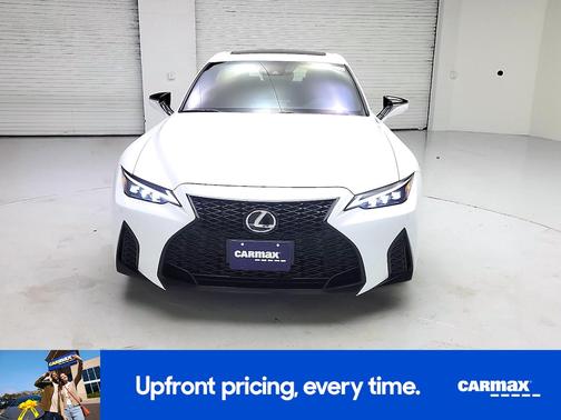 White 2023 Lexus IS 350 F-Sport