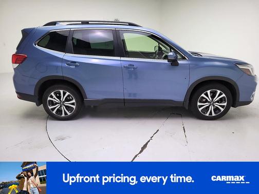 Blue 2021 Subaru Forester Limited