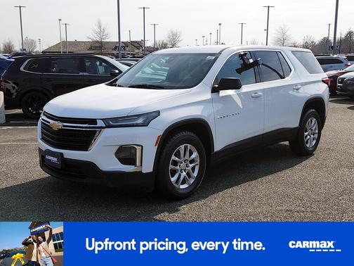 White 2023 Chevrolet Traverse LS