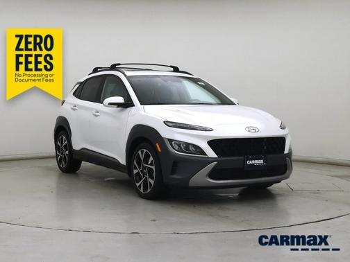 White 2023 Hyundai KONA Limited