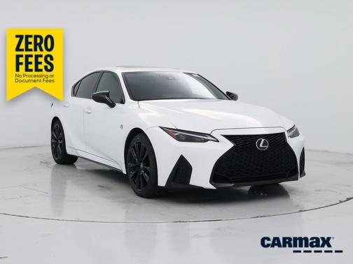 White 2025 Lexus IS 350 F-Sport