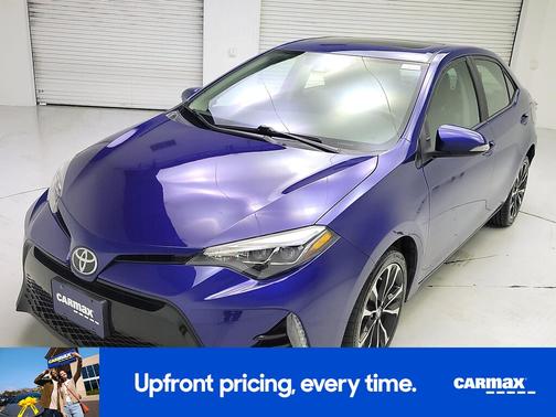 Blue 2017 Toyota Corolla SE