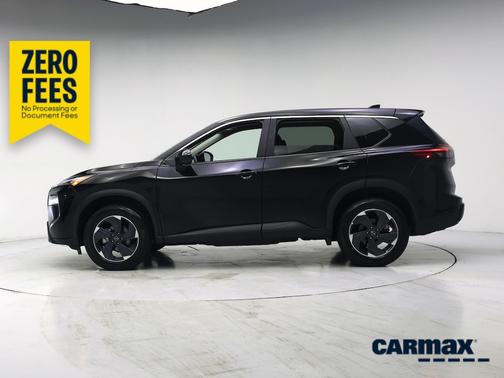 Black 2025 Nissan Rogue SV