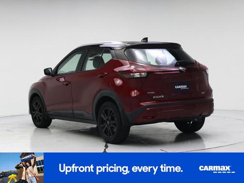 Red 2023 Nissan Kicks SV