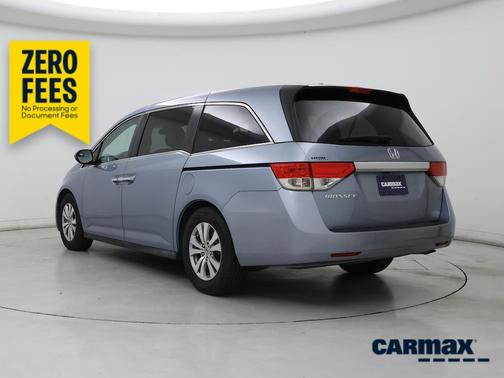 Blue 2014 Honda Odyssey EX-L